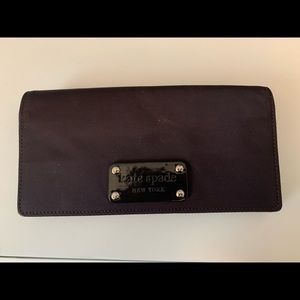 Kate Spade Nylon Chocolate Wallet